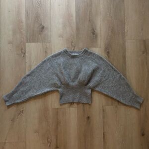 10 Crosby Derek Lam Cropped Bat Wing Wool Sweater